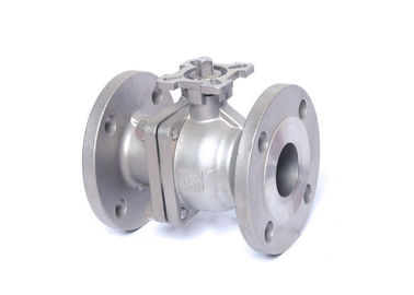 JIS 10K SCS14 Stainless Steel Ball Valve , Full Port Control Valve DN50